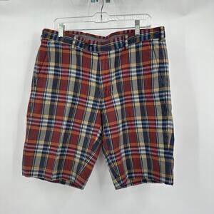 Brooks Brothers Mens Shorts Size 35 Madras Plaid Preppy Ivy‎ League Golf Classic